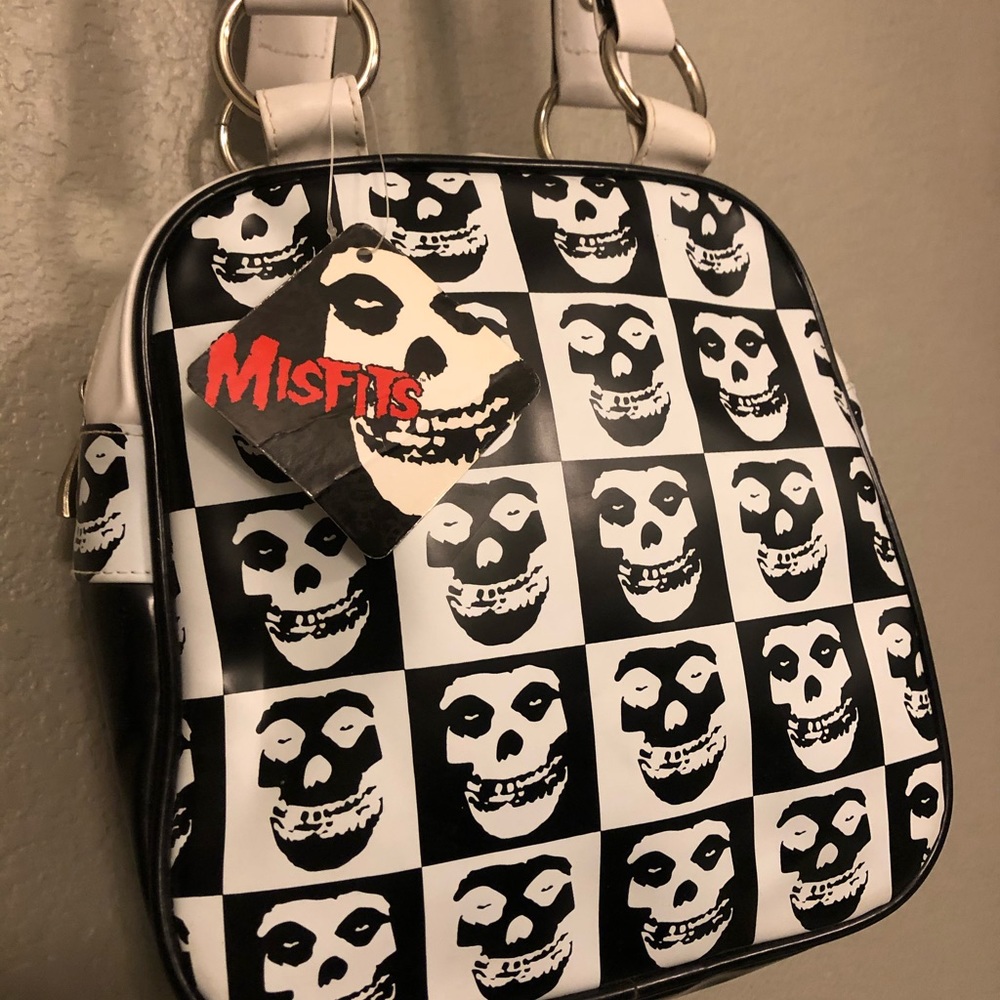 NWT Vintage Misfits Skull purse bag!!! New!